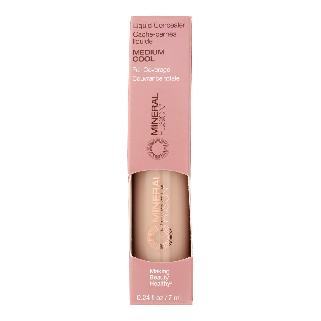 Mineral Fusion - Concealer Lq Medium Cool - 1 Each-.24 Fz - Maras Green